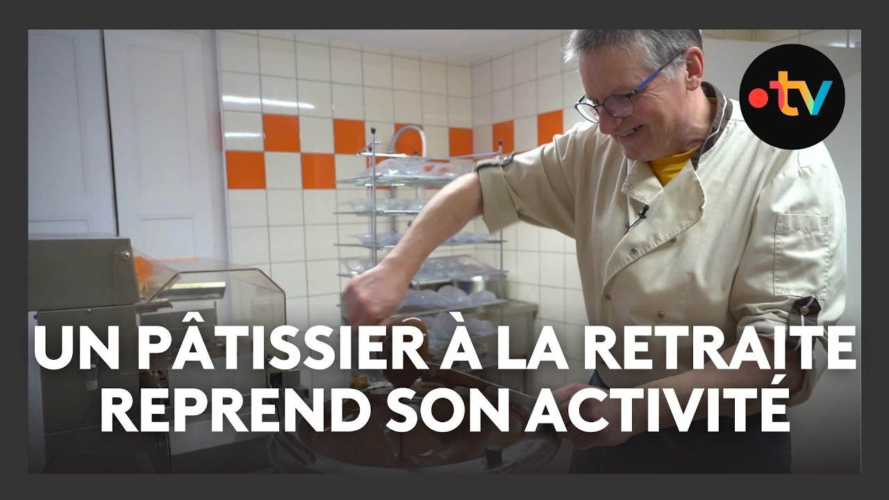 Un pâtissier à la retraite reprend son activité faute de repreneur