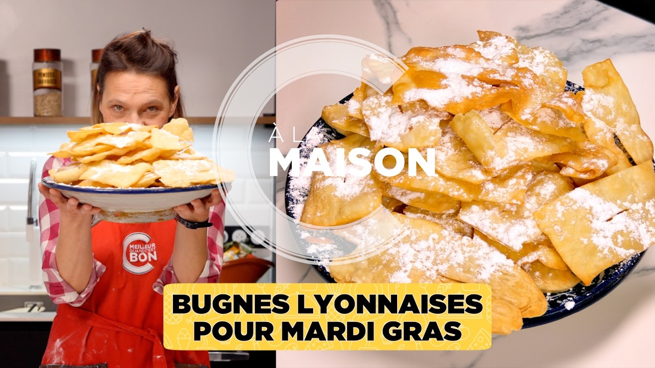 Bugnes lyonnaises pour Mardi Gras
