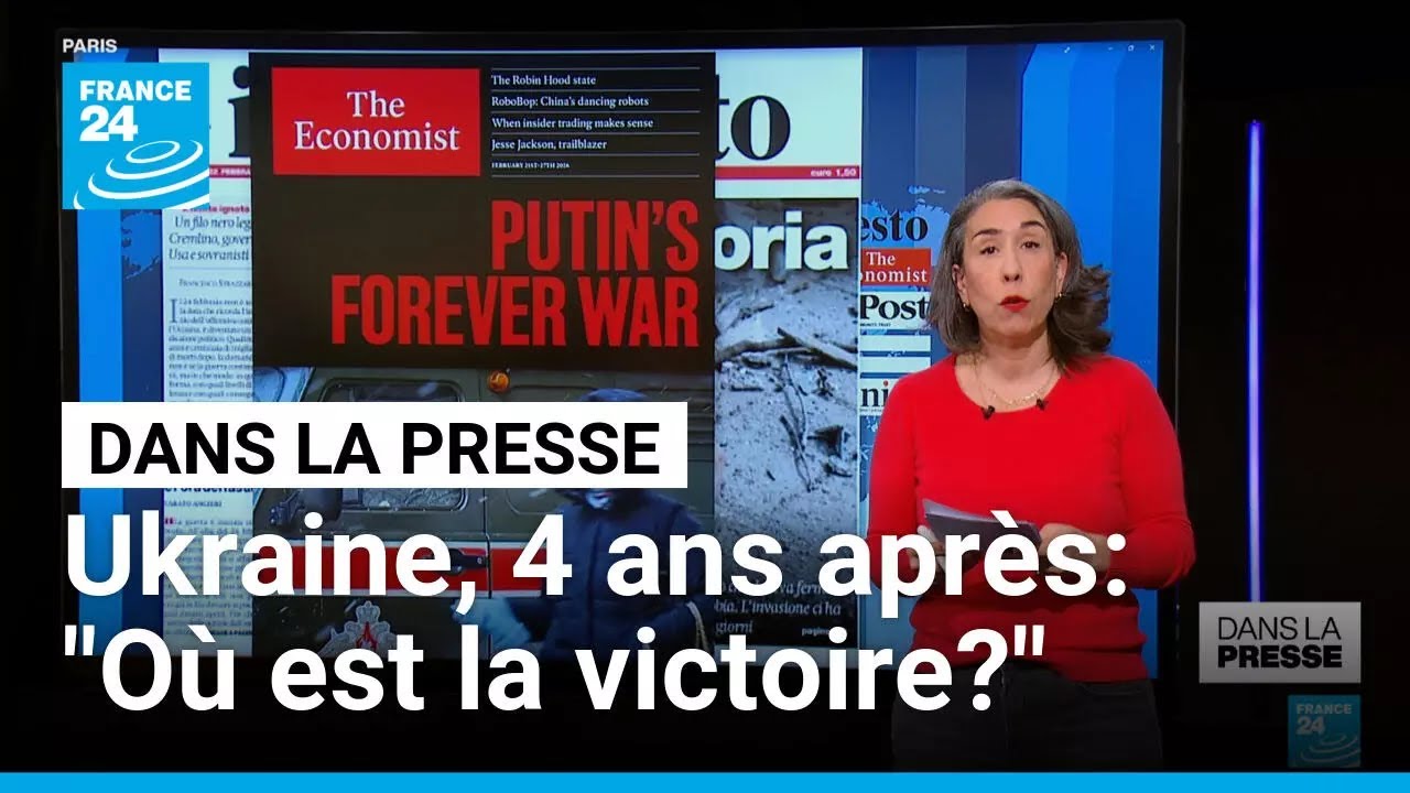 Guerre en Ukraine, 4 ans après: "Où est la victoire?" • FRANCE 24