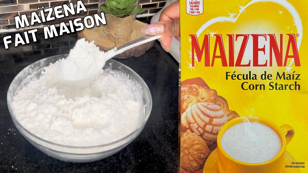 VOICI COMMENT RÉALISER LE MAÏZENA OU FÉCULE DE MAÏS À LA MAISON