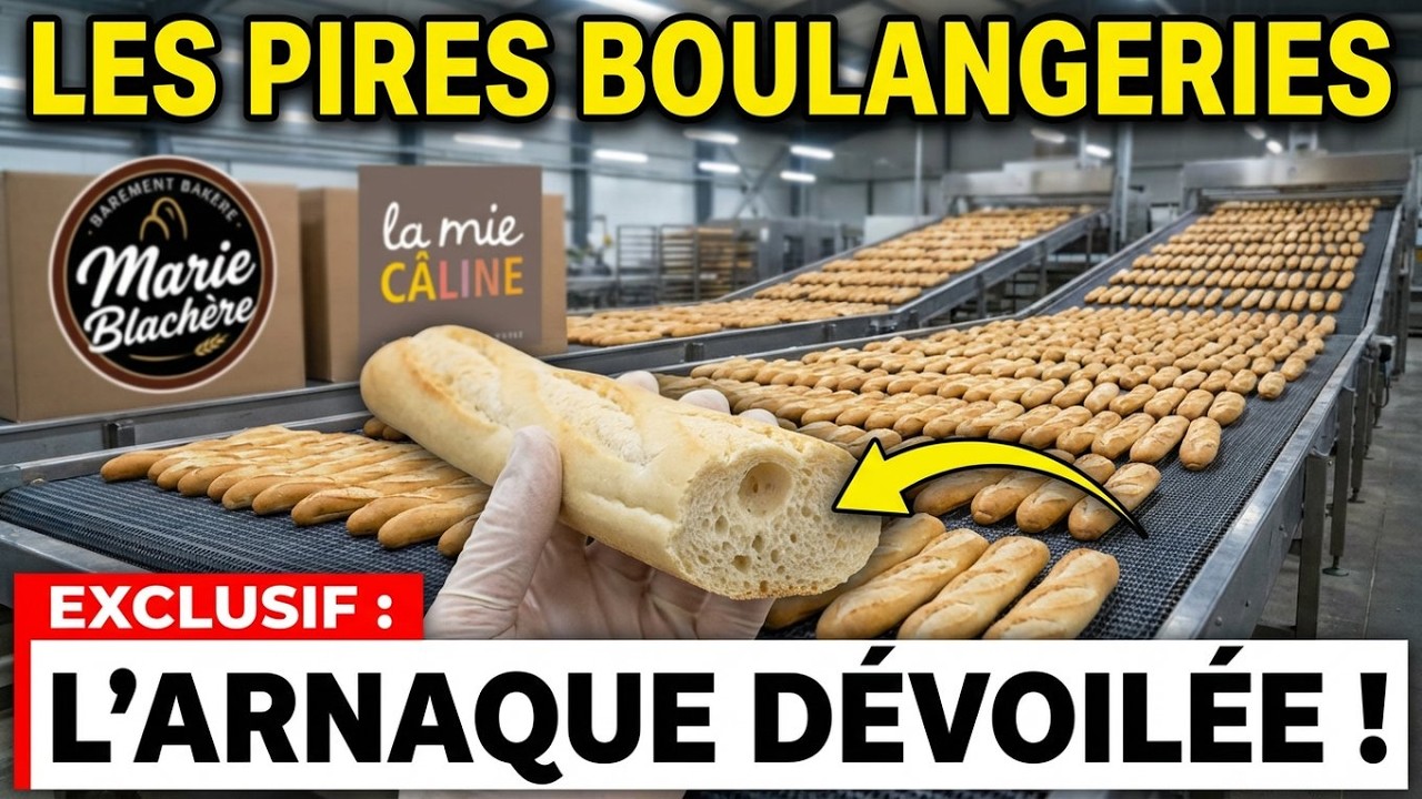 7 Pains 'de Boulangerie' à ÉVITER en FRANCE (Marie Blachère, La Mie Câline..)