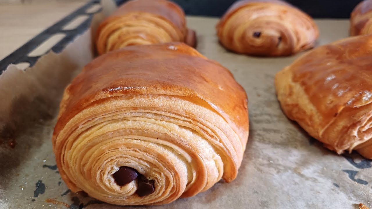 Pains au Chocolat FACILE, ma recette maison(Astuces de Boulanger)"🍫