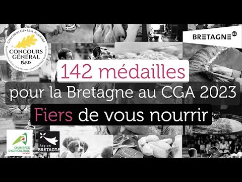 142 médailles pour la région Bretagne au Concours Général Agricole 2023