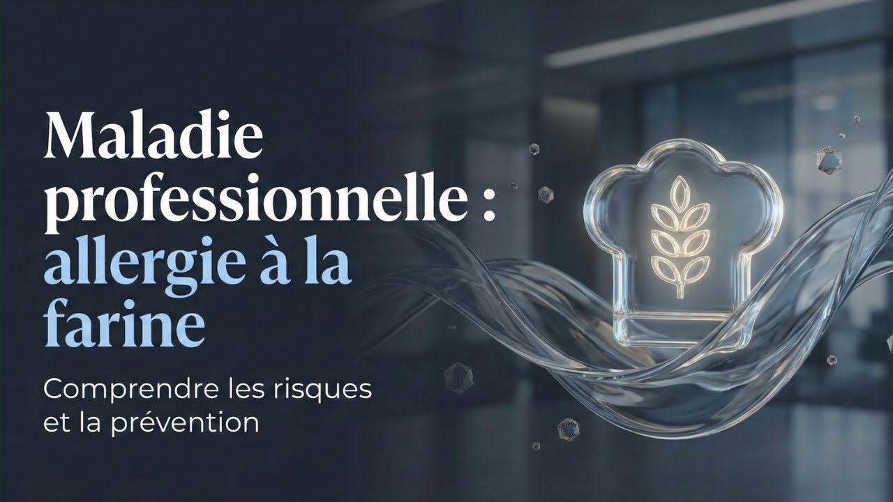 Allergie à la farine au travail : un cas de maladie professionnelle