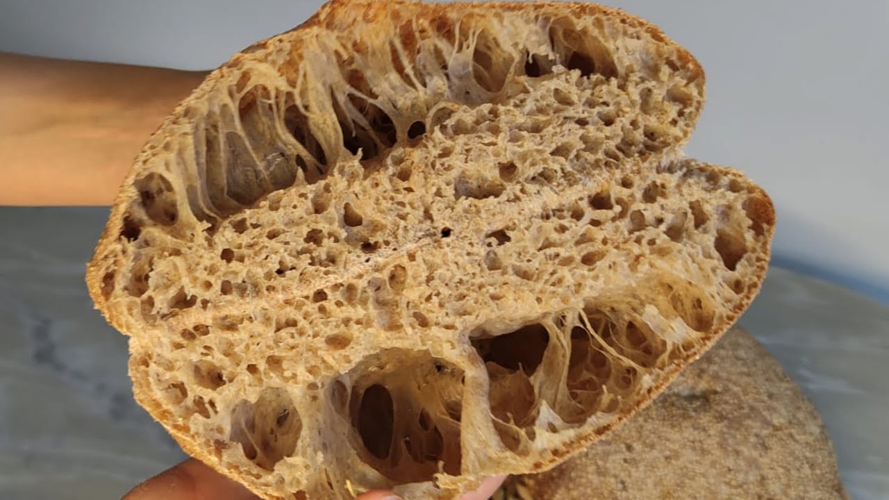 Recette Pain à la farine complète-خبز القمح الكامل،خفيف ومفشفش و صحي مع كل أسرار نجاحه