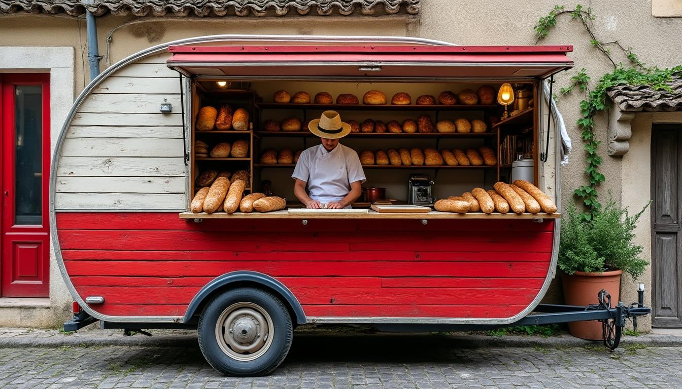 découvrez dans l’orne une boulangerie ambulante qui réinvente le pain 100 % artisanal à l’ancienne, alliant tradition et savoir-faire pour des saveurs authentiques.