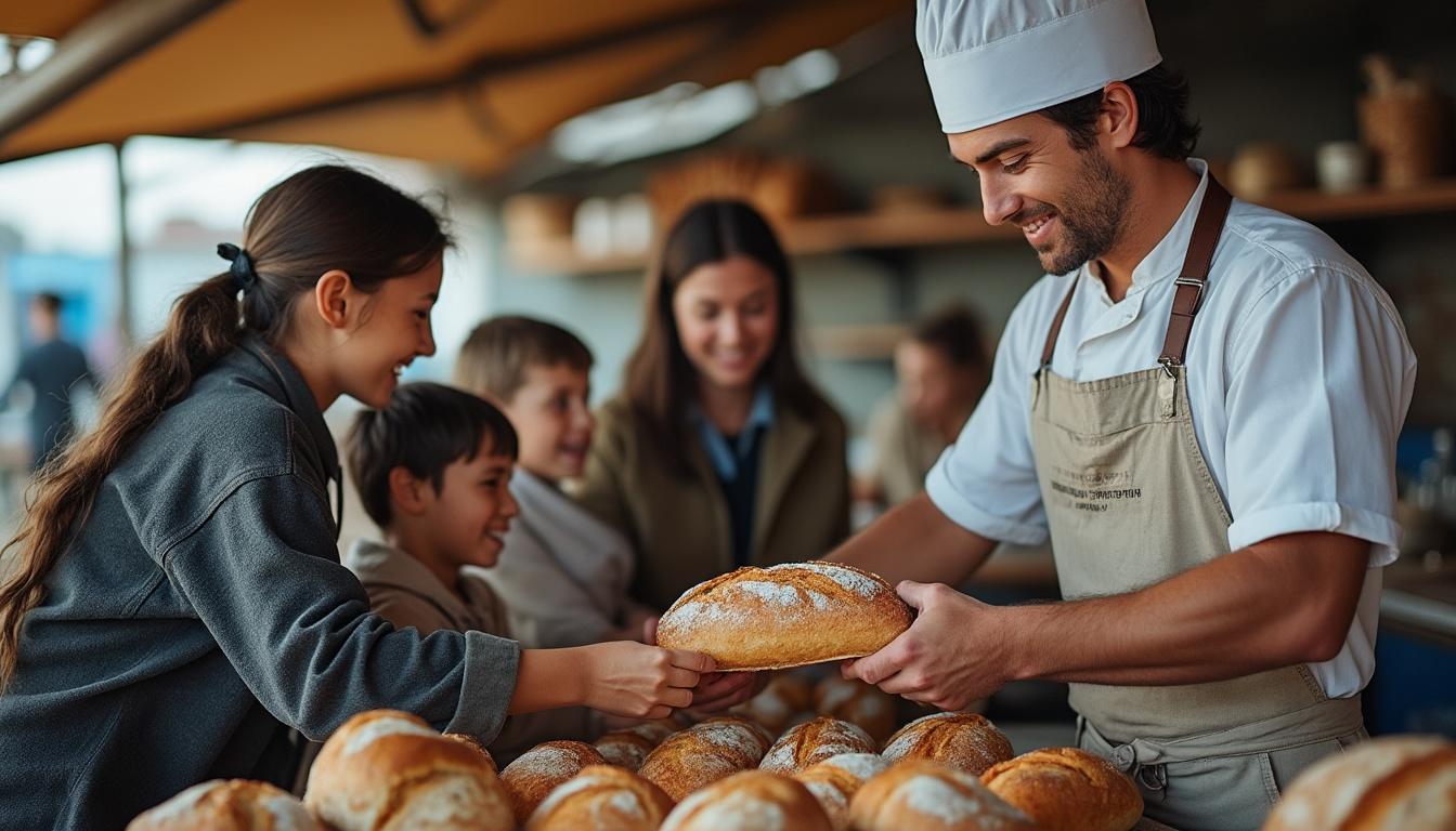 découvrez l'histoire touchante de loïc, boulanger français au grand cœur, qui offre son pain gratuitement aux victimes de la guerre en ukraine, un geste de solidarité et d'humanité face à la souffrance.