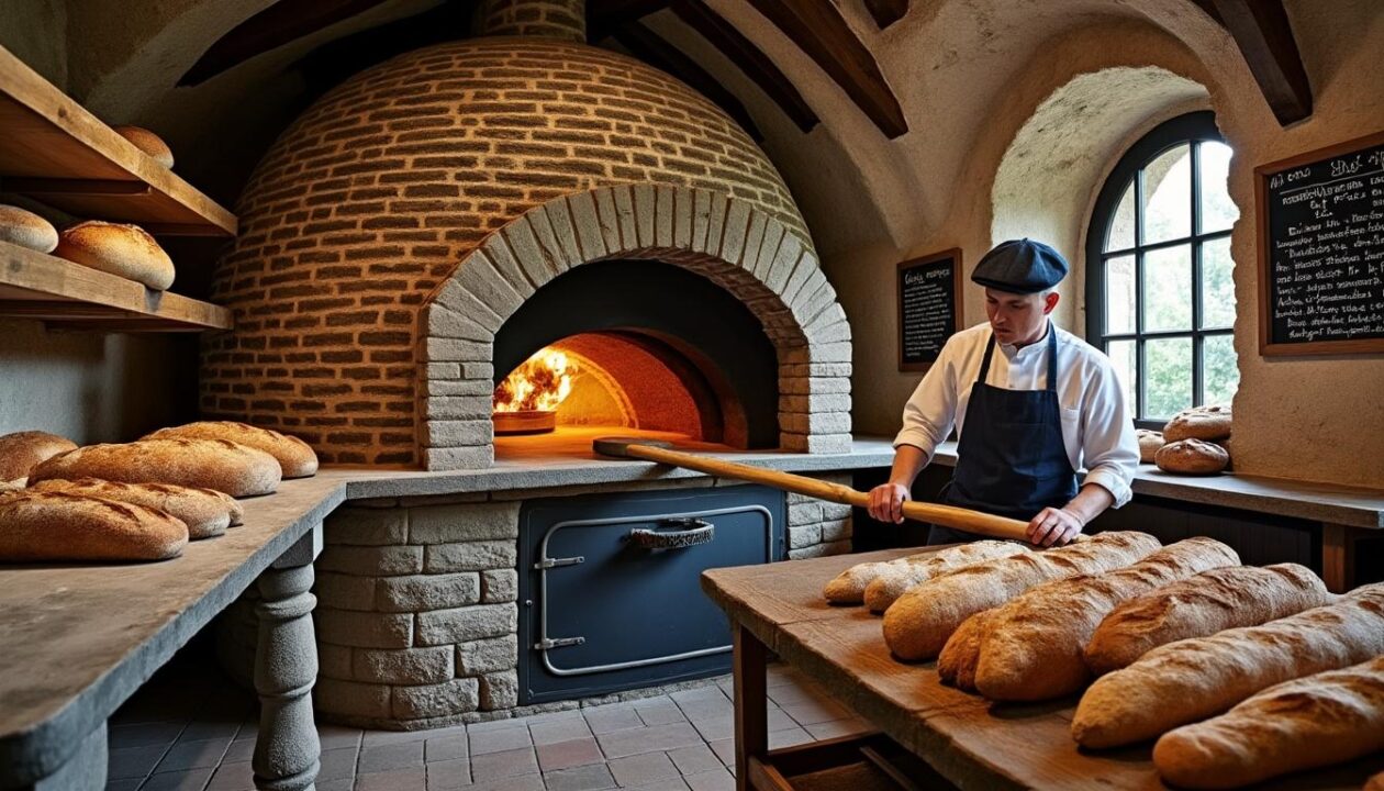 découvrez une boulangerie unique à bordeaux qui maintient vivante la tradition du pain en utilisant un four à pain gascon historique datant de 1765.