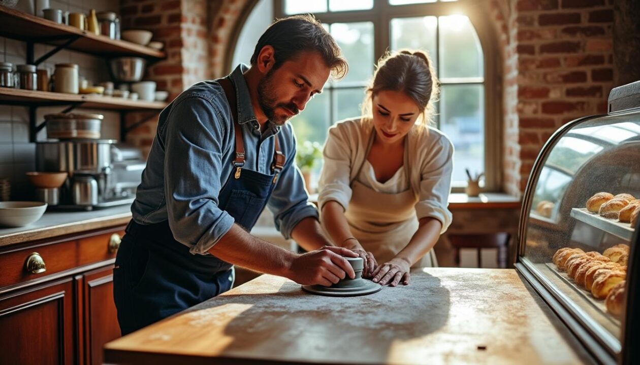 à saint-brieuc, deux amis d'enfance unissent leurs forces pour redonner vie à une boulangerie emblématique du centre-ville, alliant tradition et modernité dans un projet passionné.