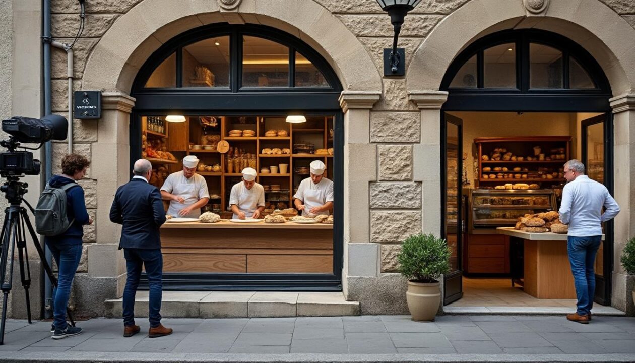 découvrez le tournage animé de la meilleure boulangerie de france à lannion, au cœur de la passion et du savoir-faire boulanger sur le terrain.